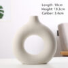 New Style Biscuit Vase Frosted Particle Flower Arranging Device - Image 6