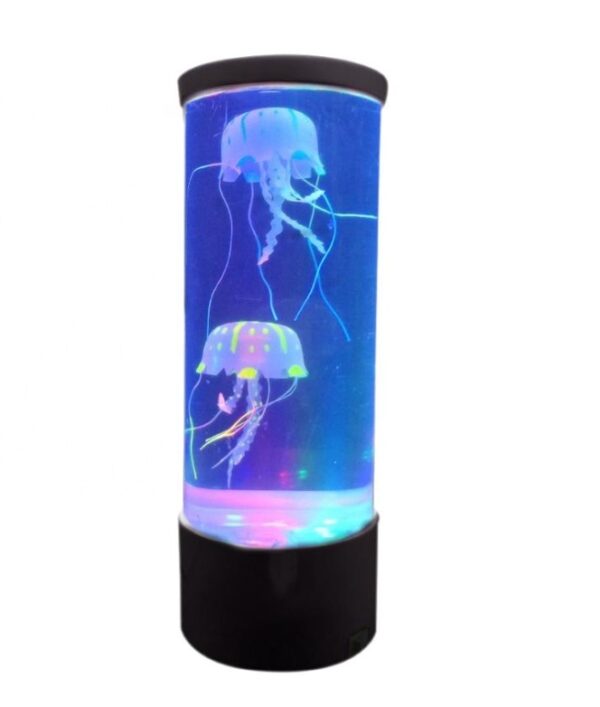 LED Jellyfish Aquarium Lamp Night Light USB Powered 23 3255679180670
