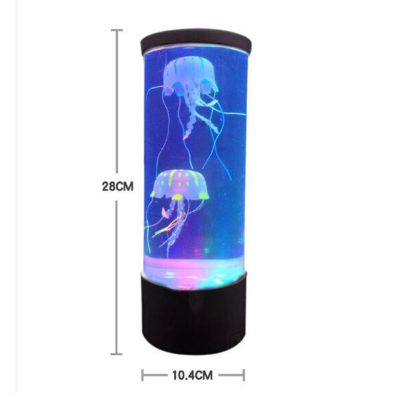 LED Jellyfish Aquarium Lamp Night Light USB Powered 24 854697299935