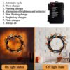 Halloween LED Willow Vine String Light Cool Cartoon Bat Pumpkin Decoration For Indoor Outdoor Party House Decor - Image 8
