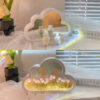 Tulip Night Lamp DIY Material Cloud Tulips Night Lamp Decorative Mirrors Photo Frame LED Table Lights Korean Creative Desk Bedroom Handmade Birthday Gifts - Image 2
