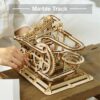 3D DIY Wooden Puzzle Roller Coaster Children's Toys - Image 7