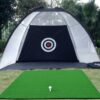 Golf Practice Net Tent Golf Hitting Cage Garden Grassland Practice Tent Golf Training Equipment Mesh Outdoor - Image 9