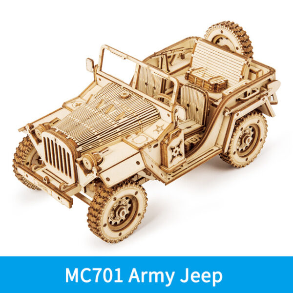 3D Wooden Puzzle Model Toys MC701 10 1861970478688899072