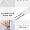 Origine Xiaomi Deerma Pulvererisation D''eau Balayeuse Mijia Nettoyant Pour Plancher En Fiber De Carbone Vadrouilles 360 Rotation Tige 350 Ml R Servoir Pilation Vadrouille - Image 2