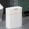 Smart Trash Can With Lid For Bedroom And Living Room Kitchen Storage Box Trash Can Induction Small Car Box Automatic Smart Dustbin Smart Trash Bin - Image 8