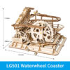 3D DIY Wooden Puzzle Roller Coaster Children's Toys - Image 2