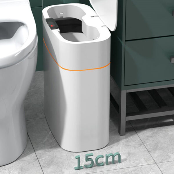 Smart Sensor Trash Bin with Lid for Bedroom, Kitchen, and Car 5 83c836a2 5582 4e12 a05b b5de01dc005f
