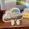 Tulip Night Lamp DIY Material Cloud Tulips Night Lamp Decorative Mirrors Photo Frame LED Table Lights Korean Creative Desk Bedroom Handmade Birthday Gifts - Image 5