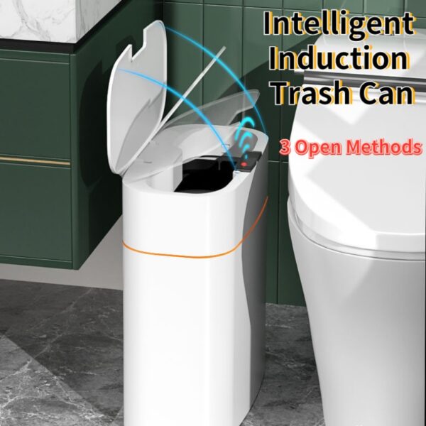 Smart Sensor Trash Bin with Lid for Bedroom, Kitchen, and Car 4 9c26be9b 1b13 42bd ac14 ea093eb7e45f