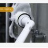 Electric Scrubber Cleaning Wall Long Handle Elbow Telescopic Multifunction Cleaning Brush - Image 6