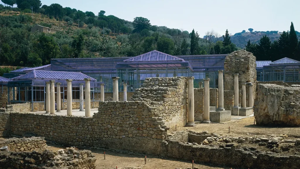 The Villa Romana del Casale holds the largest collection of Roman mosaics in the world, preserved in vivid detail. (Planet One Images/Universal Images Group via Getty Images) Fox News