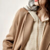 Autumn And Winter Thickening Knitted Hat Loose Sweater - Image 8