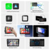7 Car Wireless CarPlay Display Cigarette Lighter Interface Suction Cup Universal - Image 5