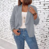 Women's Cardigan Jacket Casual Versatile Long Sleeves - Image 2