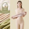 Cashmere Silk Warm Suit Women's Thickened Long Johns Slim Bottoming - Image 2