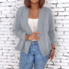Women's Cardigan Jacket Casual Versatile Long Sleeves - Image 4