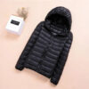 New Large Size Hooded Cotton Jacket Women - Image 3