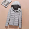 New Large Size Hooded Cotton Jacket Women - Image 7