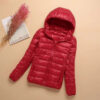 New Large Size Hooded Cotton Jacket Women - Image 5