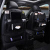 Car Interior Supplies Multifunctional Seat Back Leather Folding - Image 2