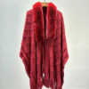 Loose Fashion Versatile Big Fur Collar Knitwear Shawl - Image 2
