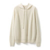 Autumn And Winter Thickening Knitted Hat Loose Sweater - Image 9