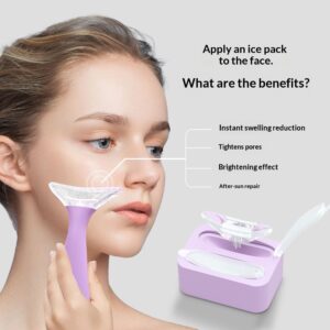 GlowFace™ Silicone Facial Ice Roller