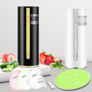 Intelligent DIY Fruit Mask Maker – 2-Minute Organic Facial Spa with Voice Prompts